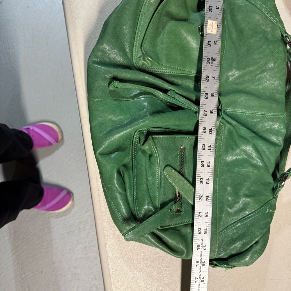 Green Andrew Marc leather bag - Picture 11 of 12